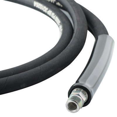 BVA Hydraulics CS3814 Hydraulic Hose, 6 Ft., 1/4" Internal Diameter, 3/8"-18NPTF, 10,000 psi (700 bar)