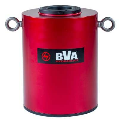 BVA Hydraulics Hollow Hole Cylinder HUDC10010 100 Ton 10 Stroke 10,000 psi (700bar)