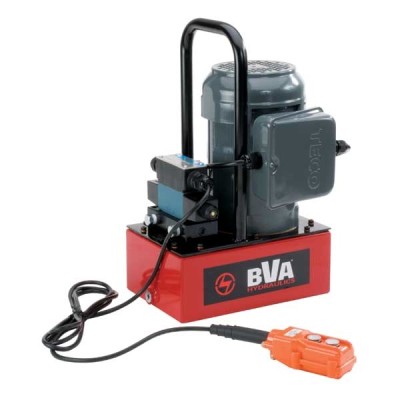 BVA Hydraulics Standard Electric Pump, 0.5HP, 1ph, 60Hz, 120V, Solenoid, 3W/3P, 1 Gal